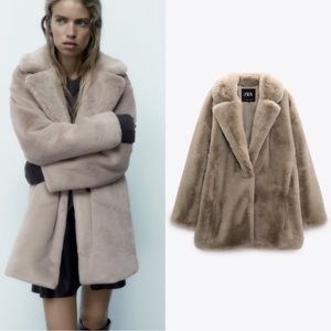 FAUX FUR COAT